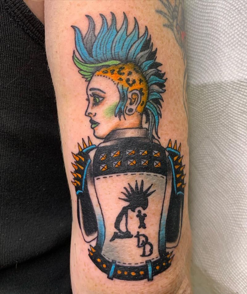 30 Unique Mohawk Tattoos Make You Attractive