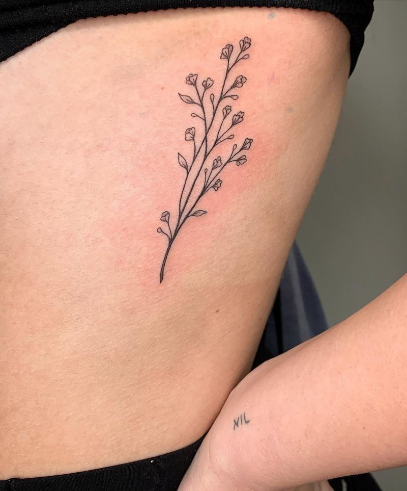 30 Pretty baby's breath Tattoos Tattoos You Will Love