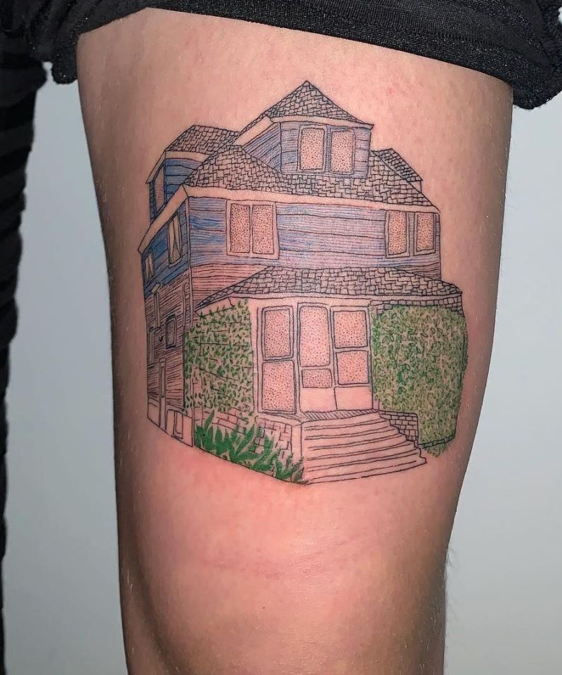 30 Unique Architecture Tattoos to Inspire You