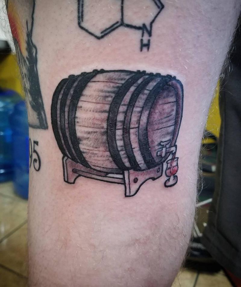 30 Unique Barrel Tattoos You Need to See