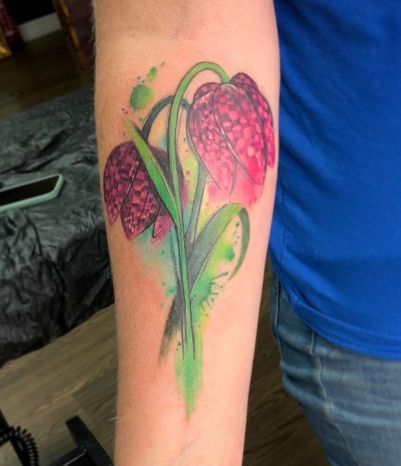 6 Great Fritillaria Tattoos You Will Love