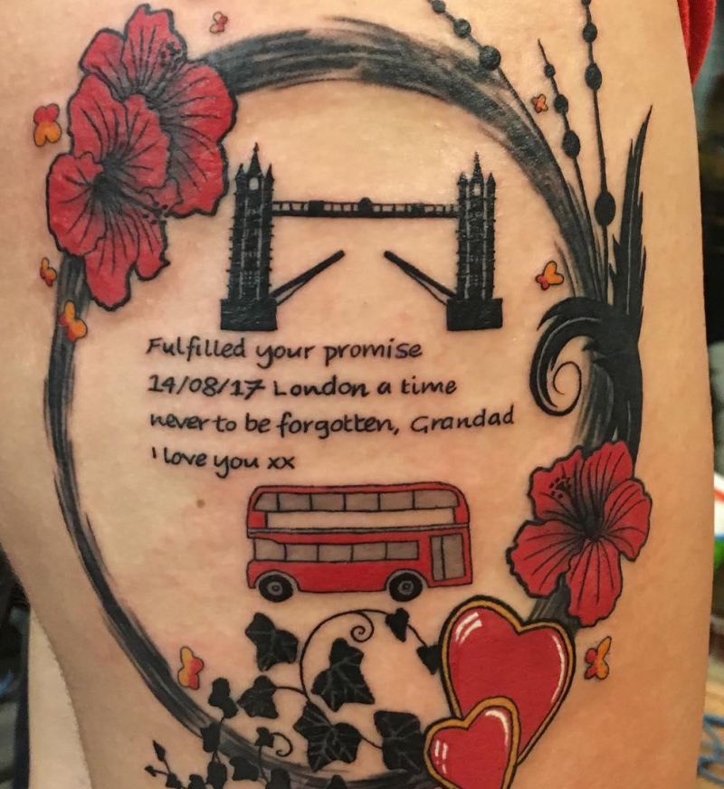 8 Unique London Bridge Tattoos For Your Inspiration