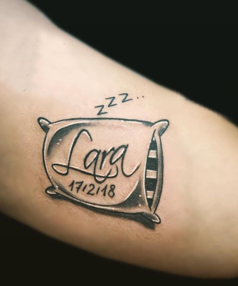 20 Unique Pillow Tattoos You Can Copy