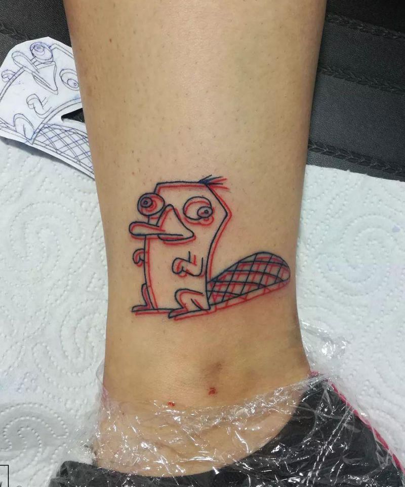 30 Cool Platypus Tattoos You Will Love