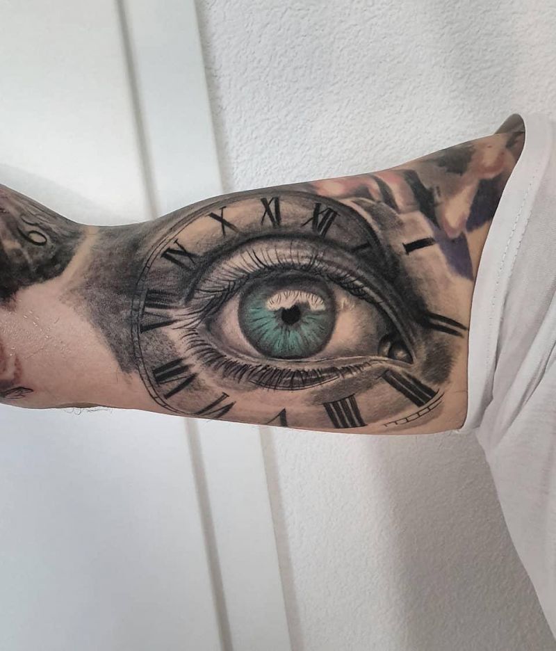 30 Great Realistic Eye Tattoos Make You Attractive