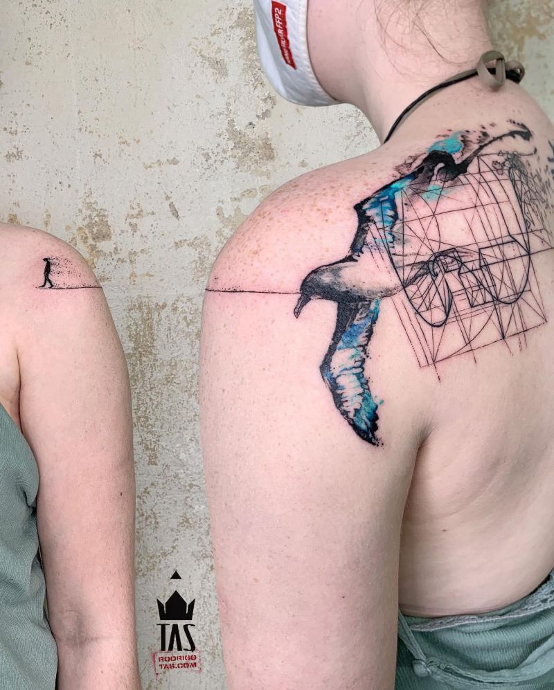 28 Unique Albatross Tattoos You Can Copy