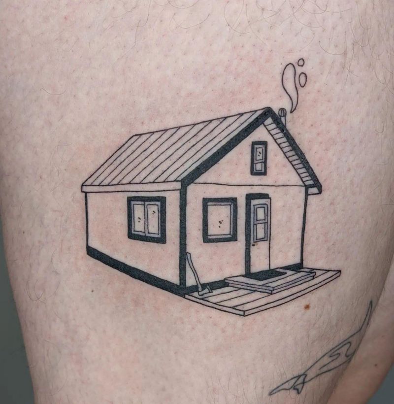 30 Unique Architecture Tattoos to Inspire You
