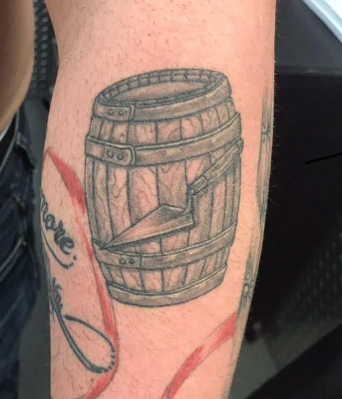 30 Unique Barrel Tattoos You Need to See