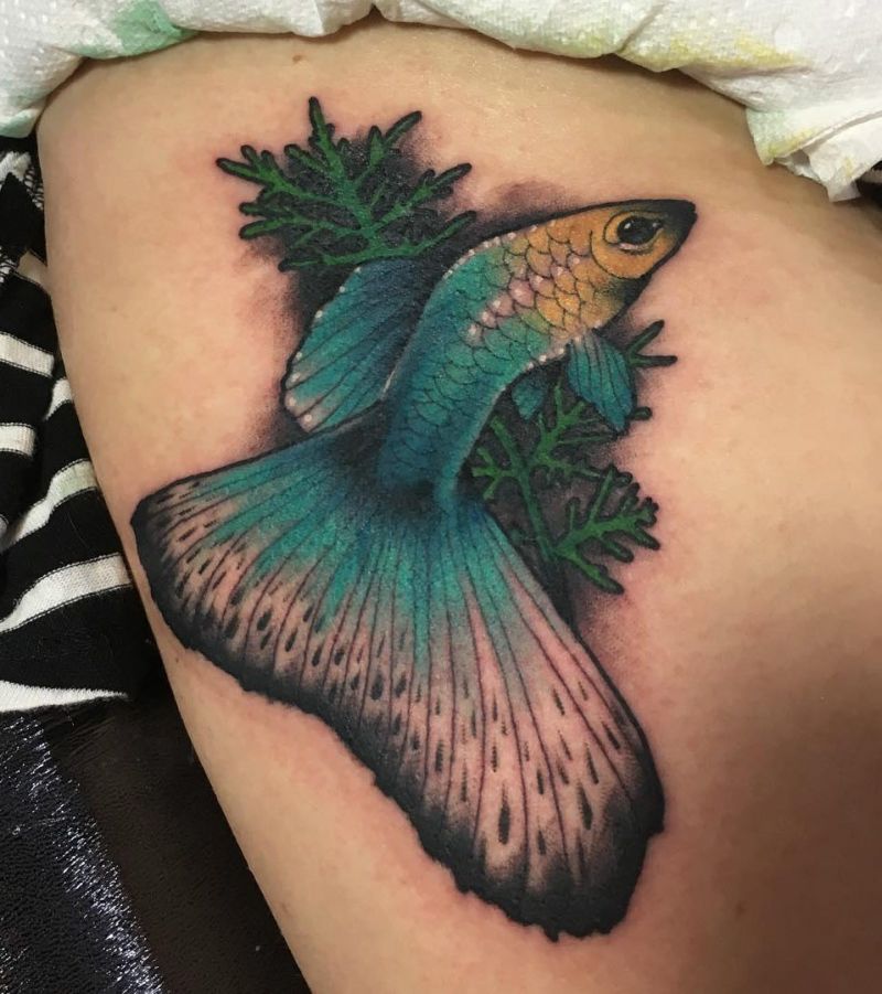 20 Unique Guppy Tattoos to Inspire You