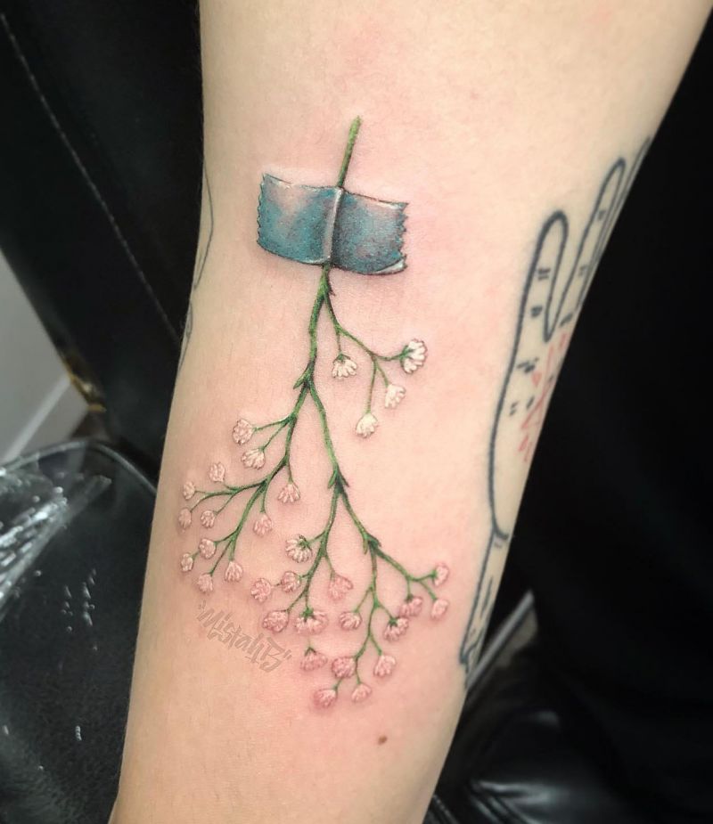 30 Pretty baby's breath Tattoos Tattoos You Will Love