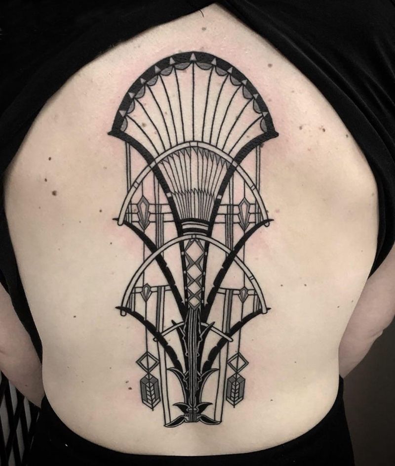 30 Elegant Art Deco Tattoos You Can Copy