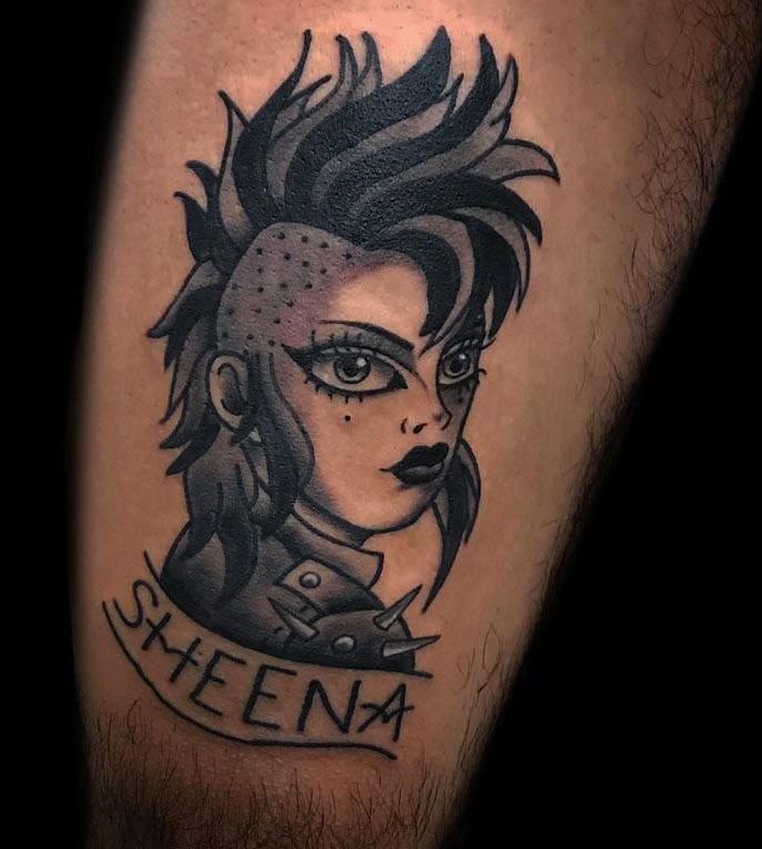 30 Unique Mohawk Tattoos Make You Attractive