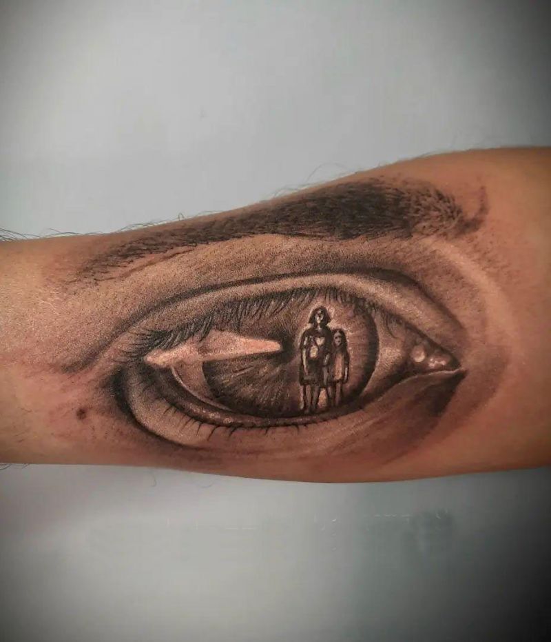 30 Great Realistic Eye Tattoos Make You Attractive