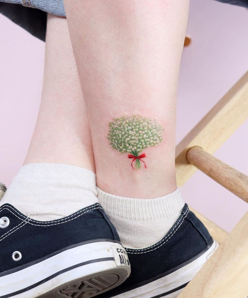 30 Pretty baby's breath Tattoos Tattoos You Will Love