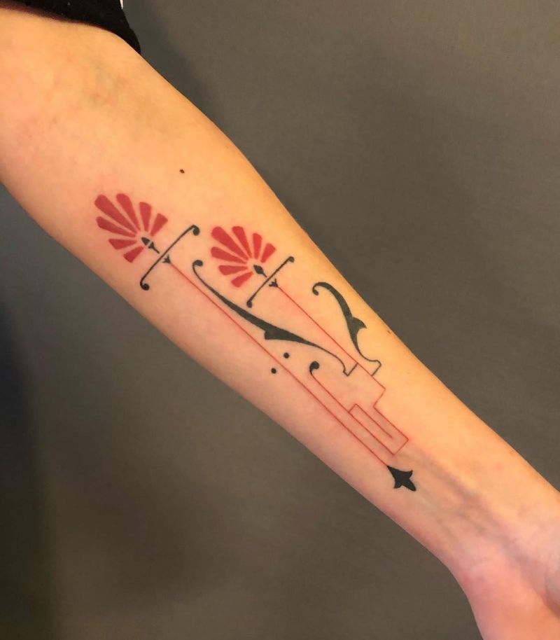 30 Elegant Art Deco Tattoos You Can Copy