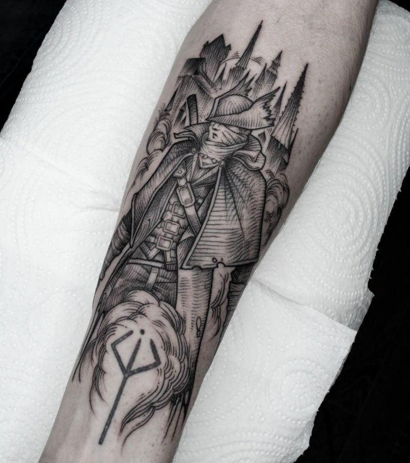 30 Great Bloodborne Tattoos You Will Love