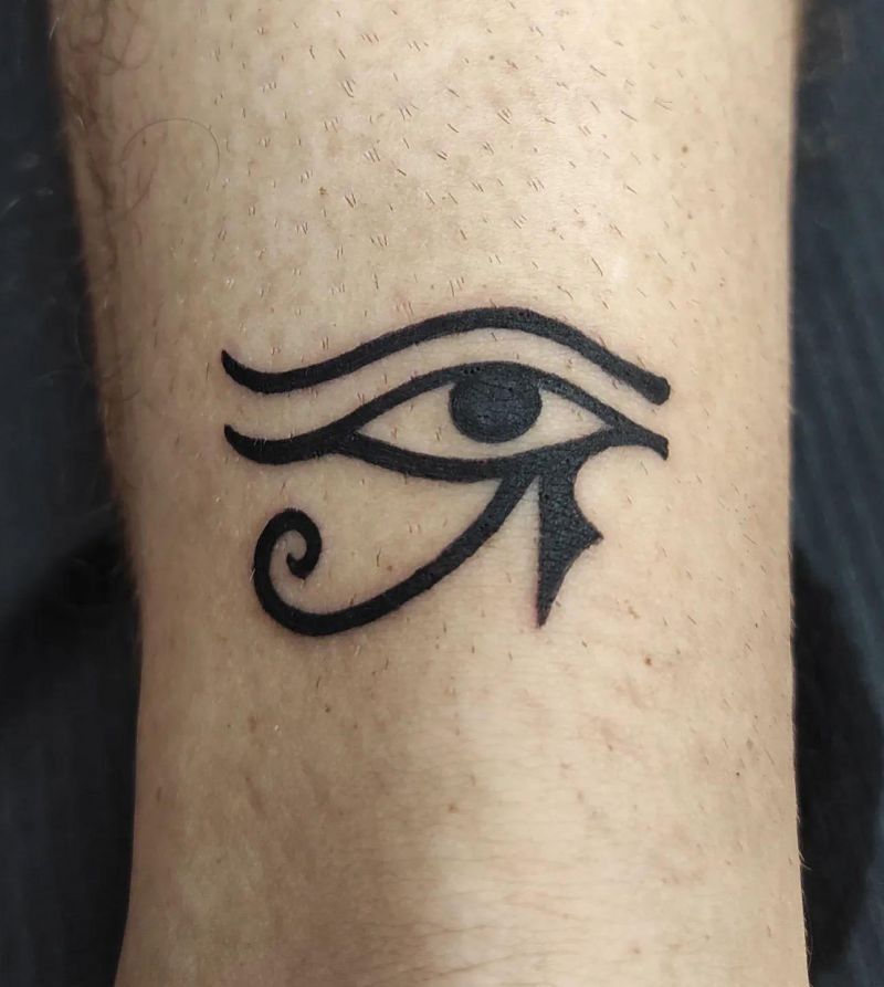 30 Unique Eye of Ra Tattoos You Must Love