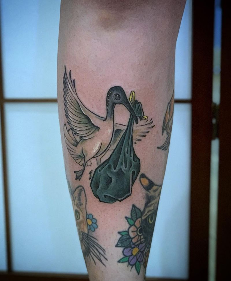 30 Unique Ibis Tattoos For Your Inspiration