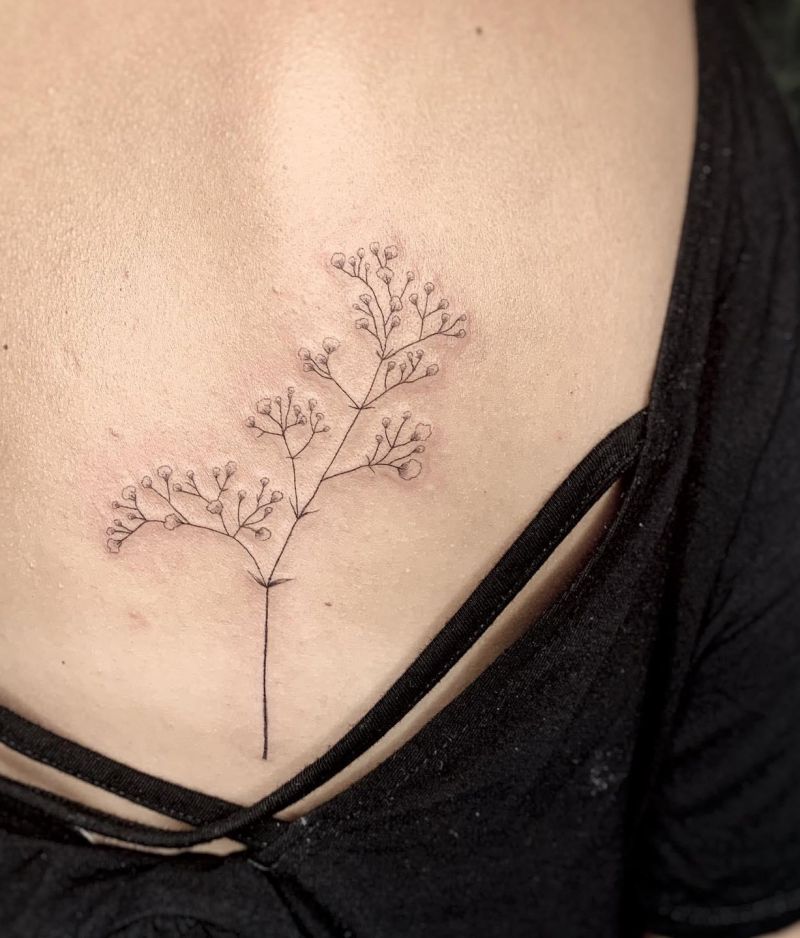 30 Pretty baby's breath Tattoos Tattoos You Will Love