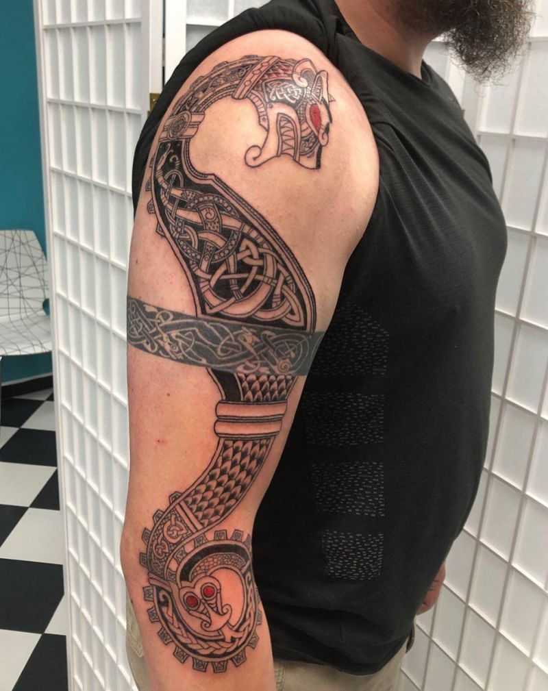 30 Unique Celtic Dragon Tattoos For Your Inspiration