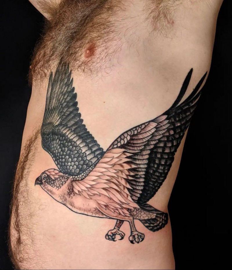 30 Amazing Hawk Tattoos Make You Attractive