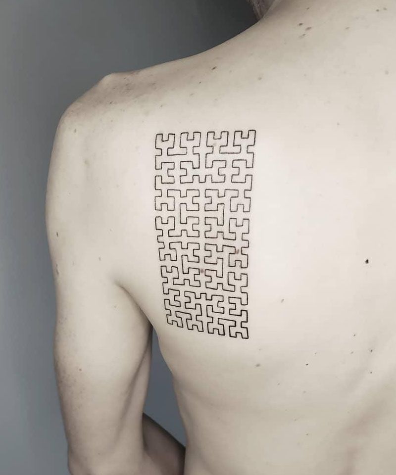 30 Unique Maze Tattoos You Must Love