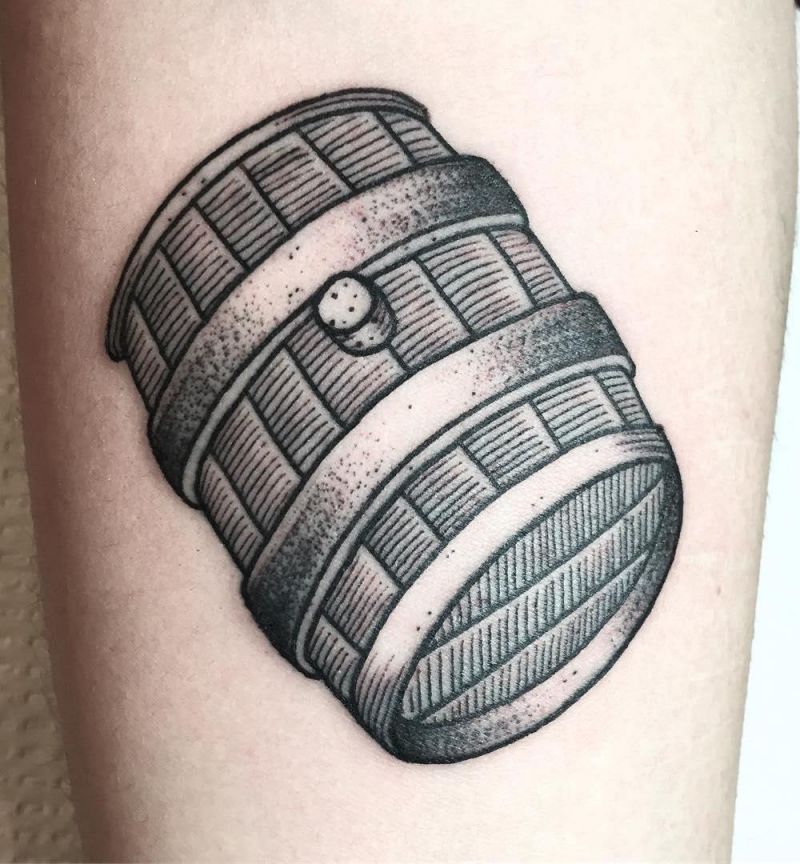 30 Unique Barrel Tattoos You Need to See