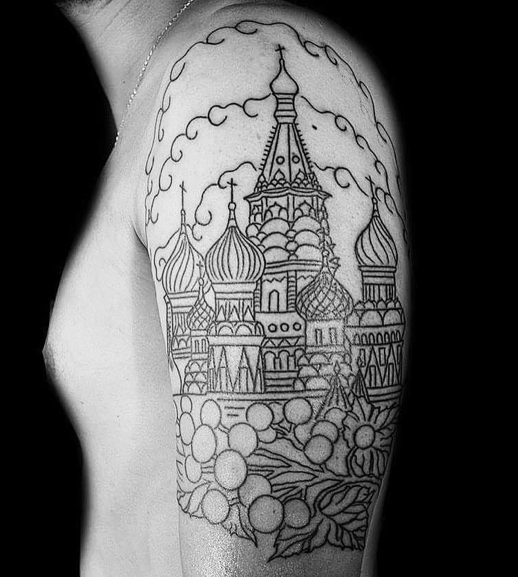 30 Unique Kremlin Tattoos You Must Love