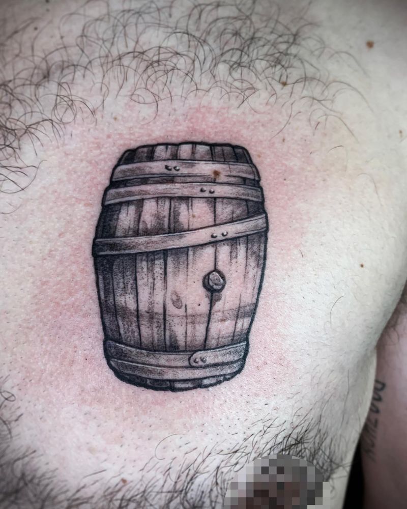 30 Unique Barrel Tattoos You Need to See