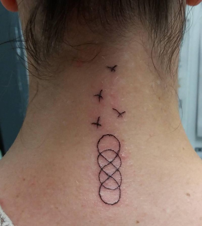 30 Elegant Double Infinity Tattoos You Must Love