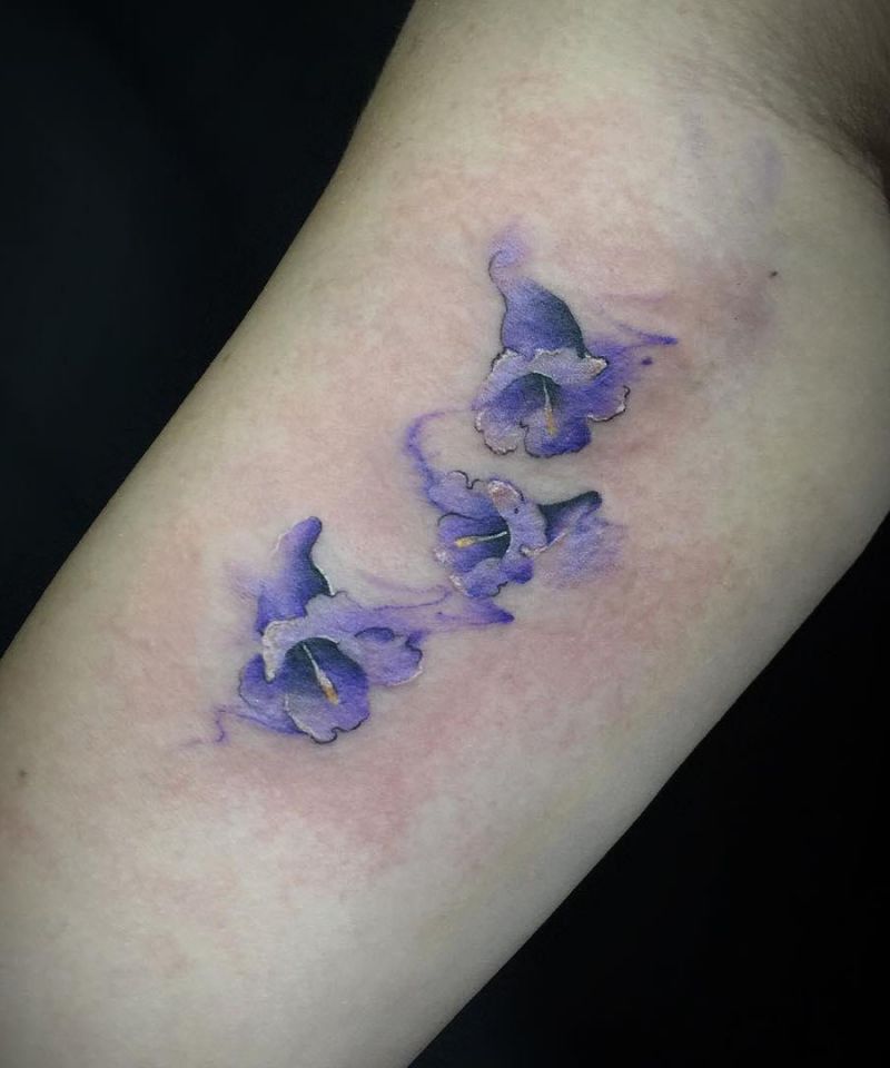 30 Pretty Jacaranda Tattoos You Can Copy