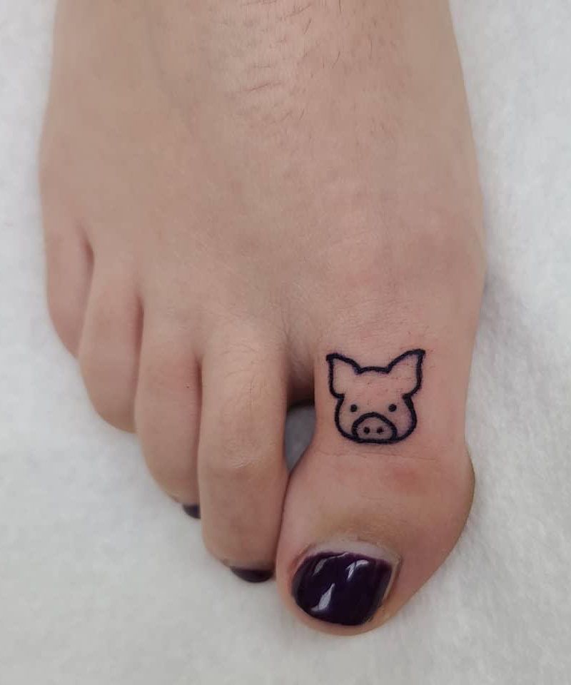 30 Unique Toe Tattoos You Will Love