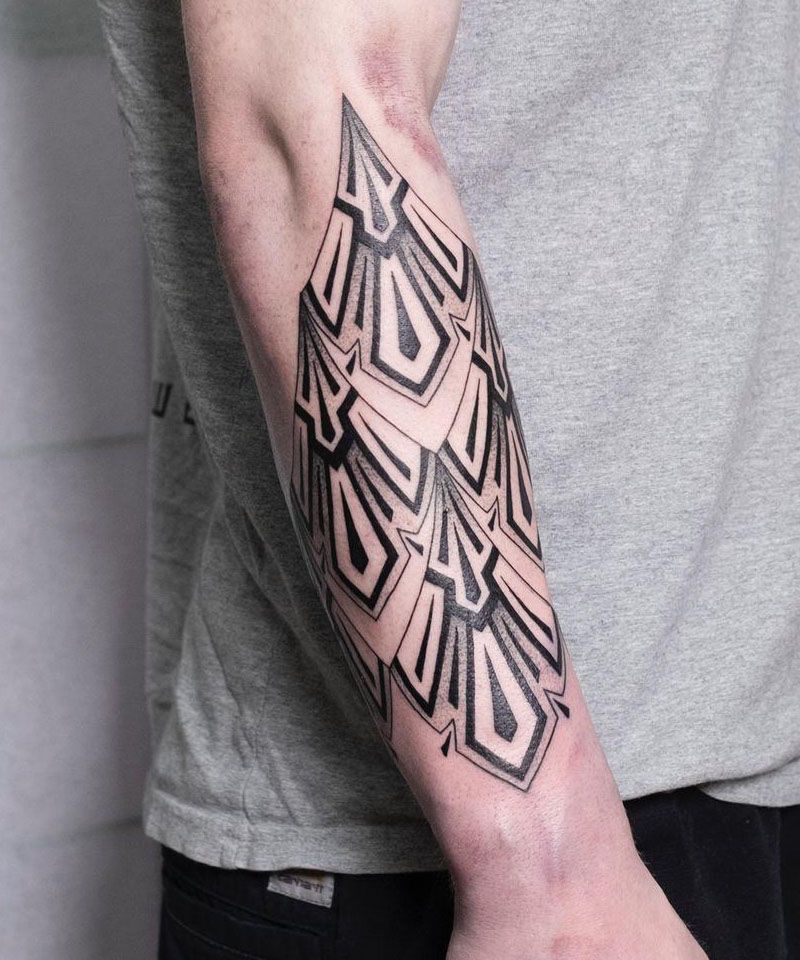 30 Elegant Art Deco Tattoos You Can Copy