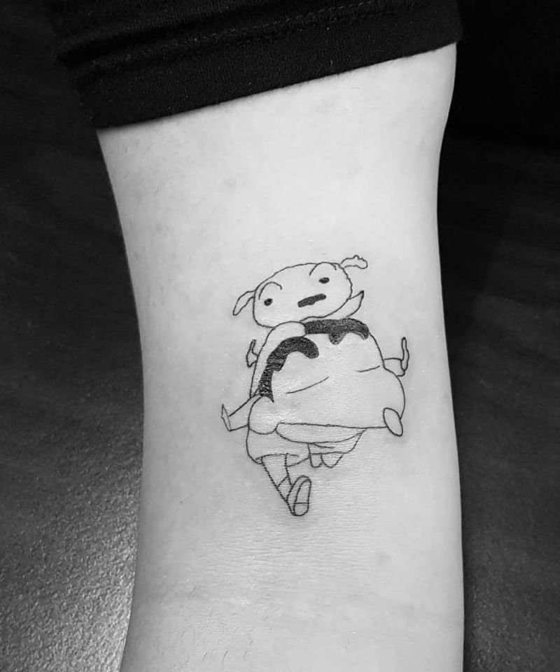 30 Cute Crayon Shin-chan Tattoos Make You Happy Forever