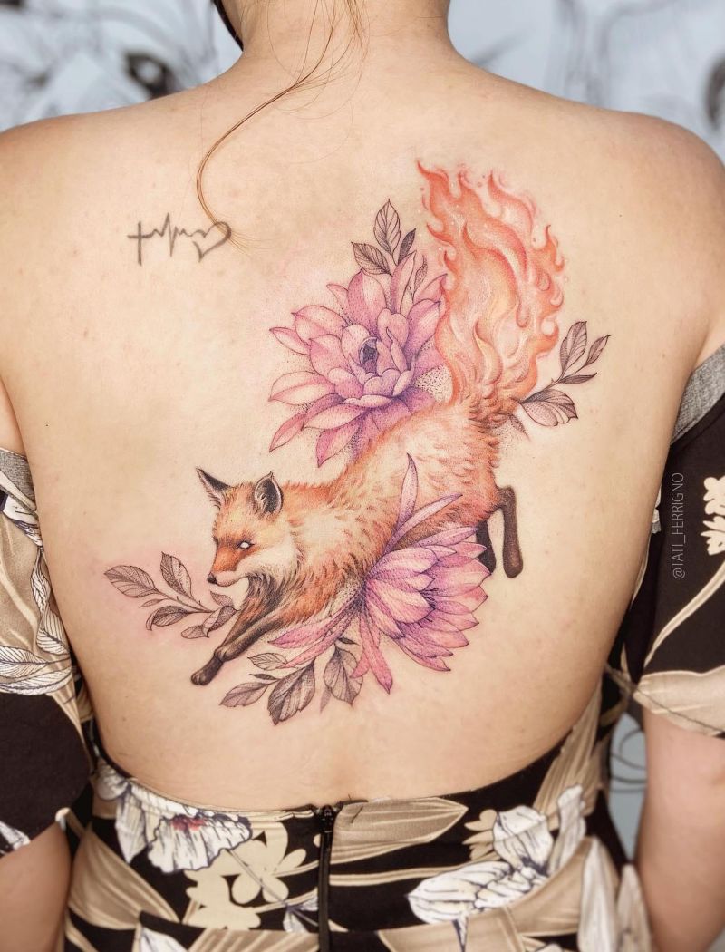 30 Unique Firefox Tattoos You Should Love