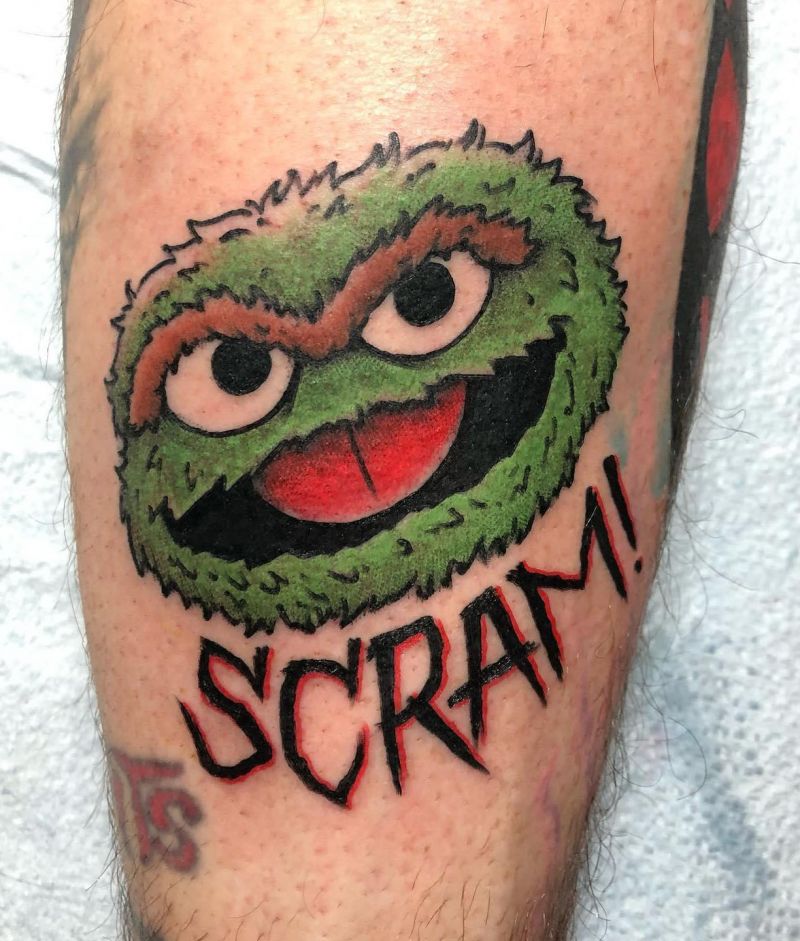 30 Cute Sesame Street Tattoos You Must Love