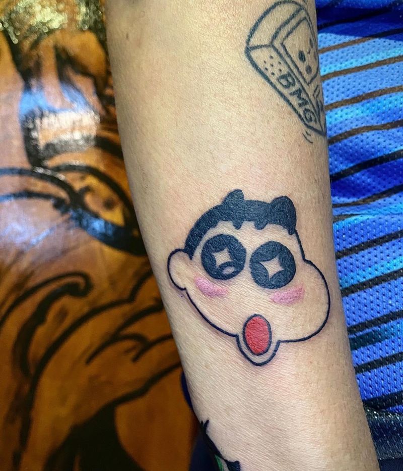 30 Cute Crayon Shin-chan Tattoos Make You Happy Forever