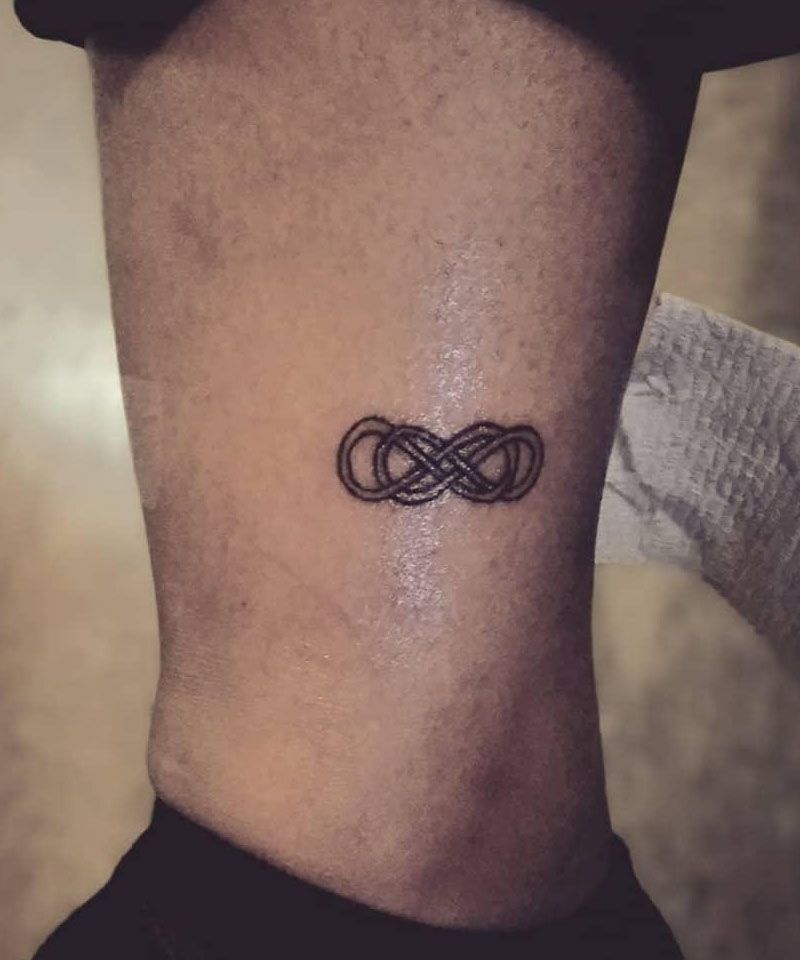 30 Elegant Double Infinity Tattoos You Must Love