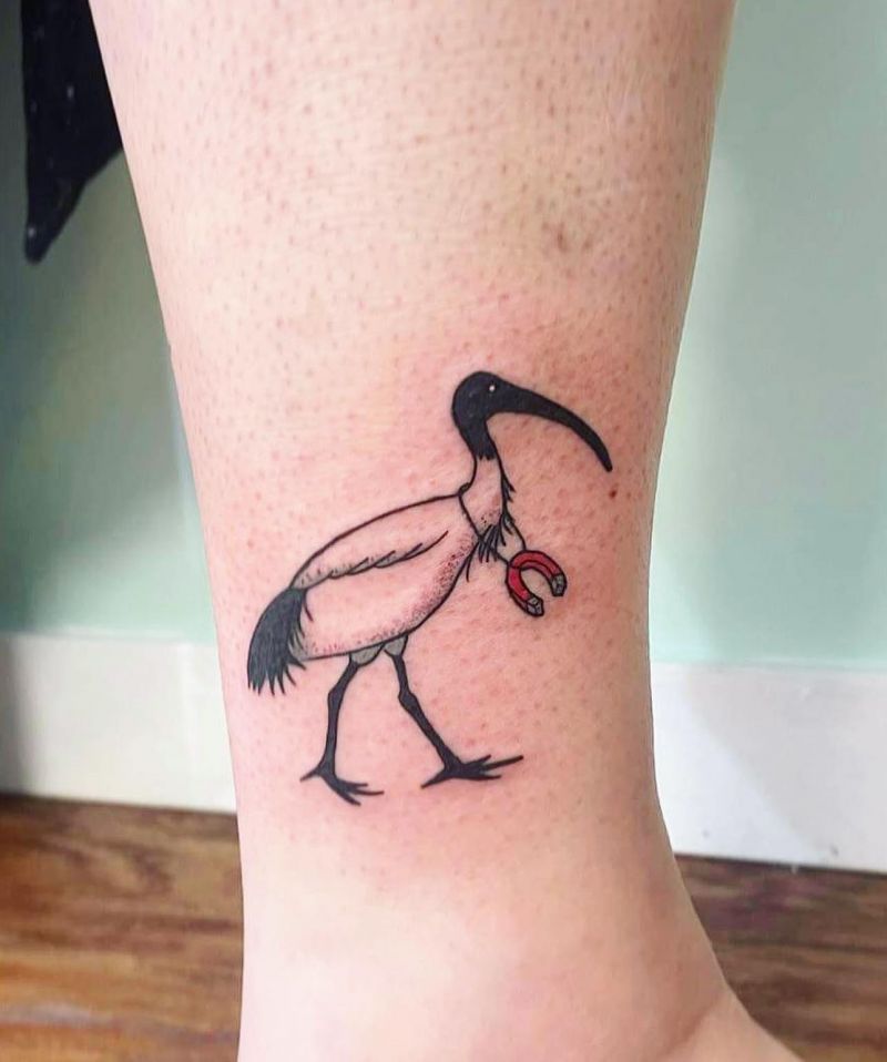 30 Unique Ibis Tattoos For Your Inspiration