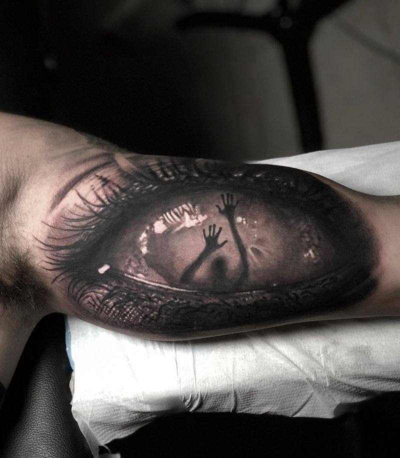 30 Great Realistic Eye Tattoos Make You Attractive