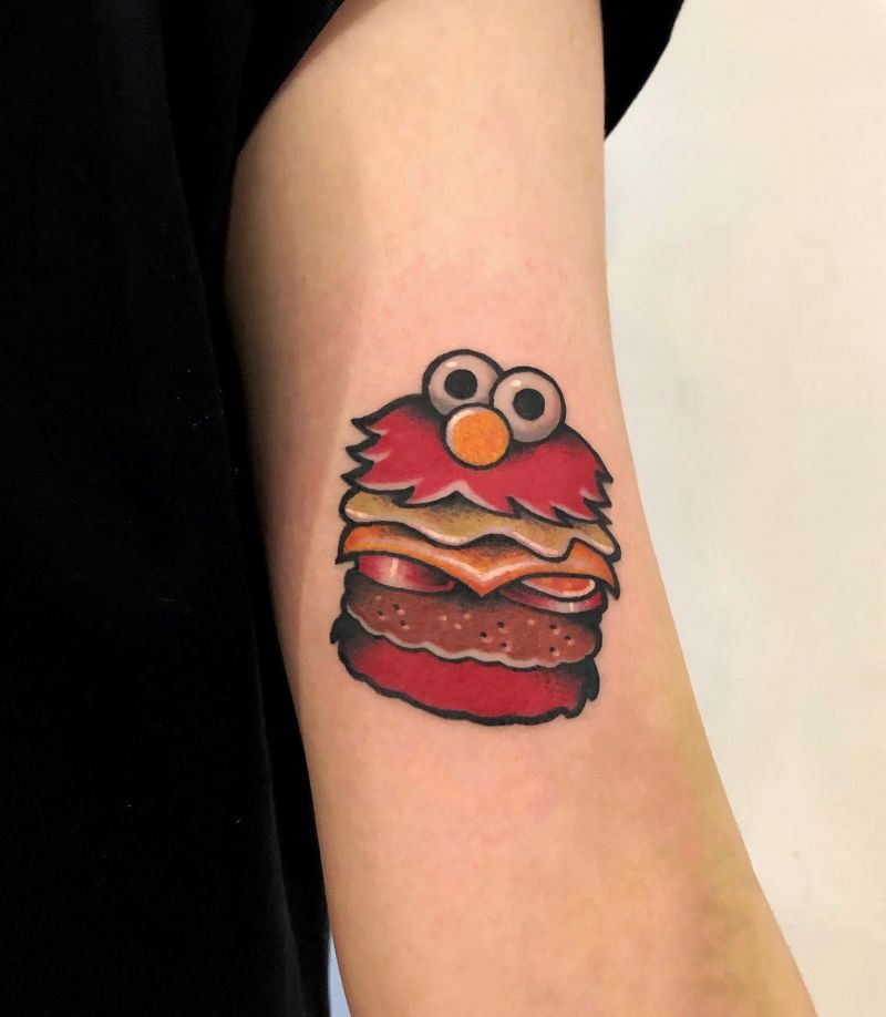30 Cute Sesame Street Tattoos You Must Love