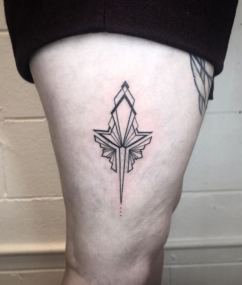 30 Elegant Art Deco Tattoos You Can Copy