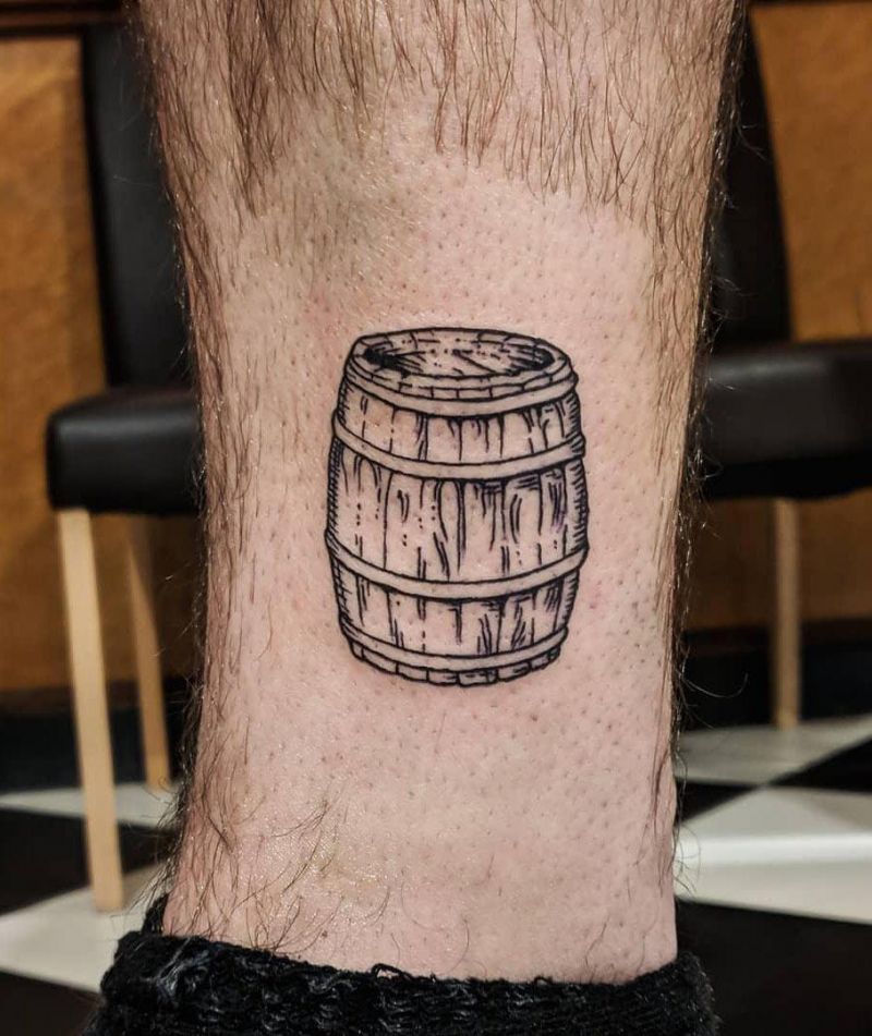 30 Unique Barrel Tattoos You Need to See