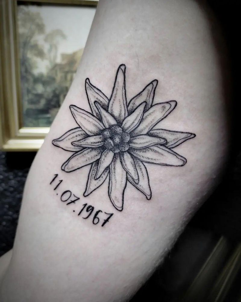30 Unique Edelweiss Tattoos You Must Try