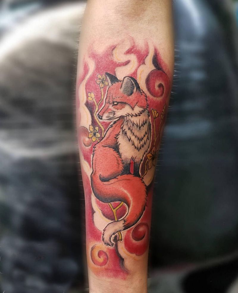 30 Unique Firefox Tattoos You Should Love