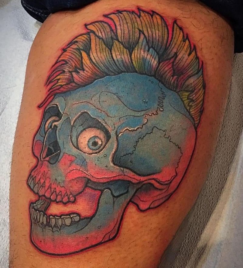 30 Unique Mohawk Tattoos Make You Attractive