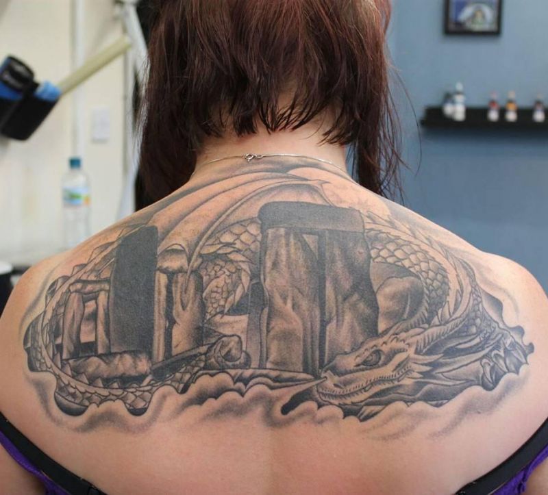 30 Unique Stonehenge Tattoos For Your Inspiration