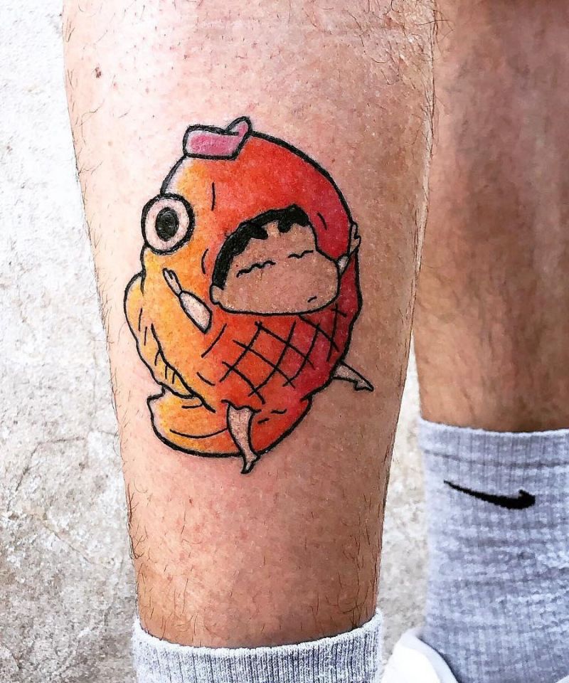 30 Cute Crayon Shin-chan Tattoos Make You Happy Forever