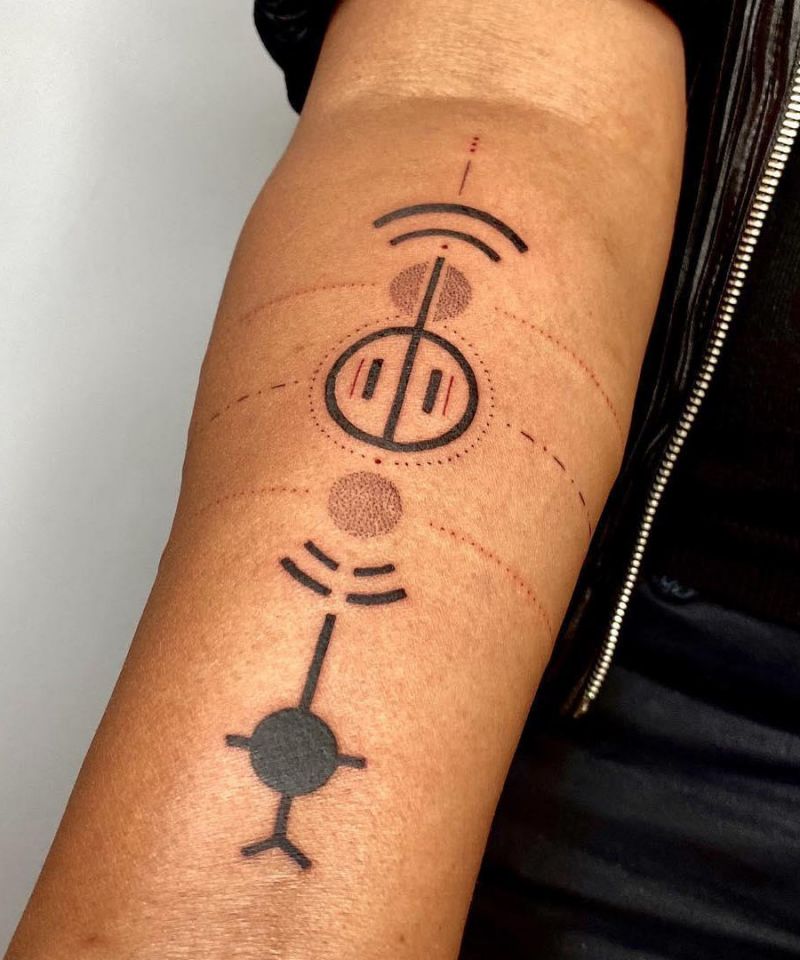 30 Great Crop Circle Tattoos Make You Attractive