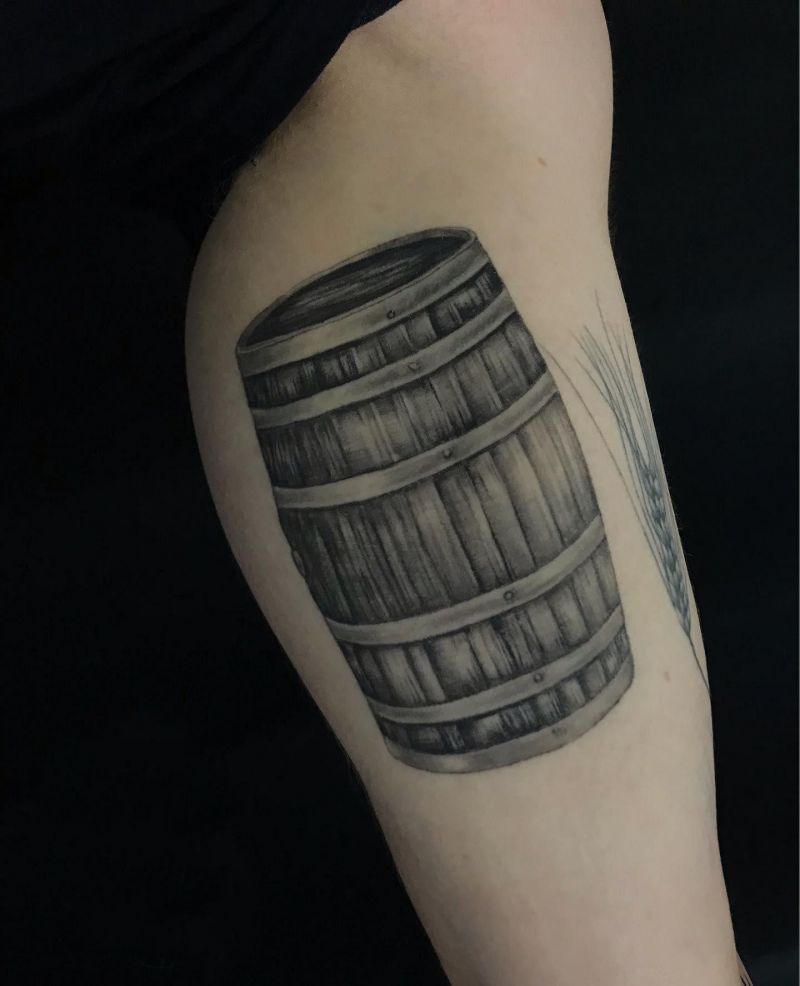 30 Unique Barrel Tattoos You Need to See